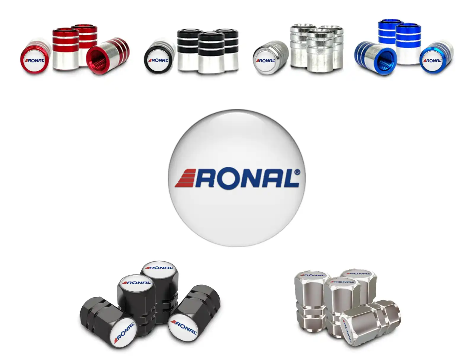 Ronal Covers Tige Valve Camion Design Force